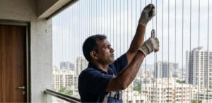 Invisible Grills Installation